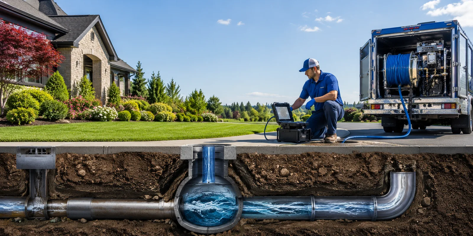 Drainage restoration information for Hymera, IN